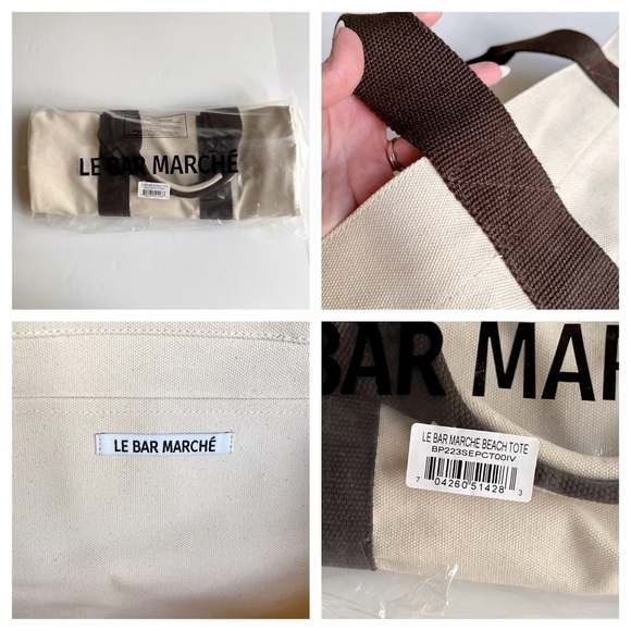 Le Bar Marché x Curateur La Plage Tote Bag - Picture 13 of 13